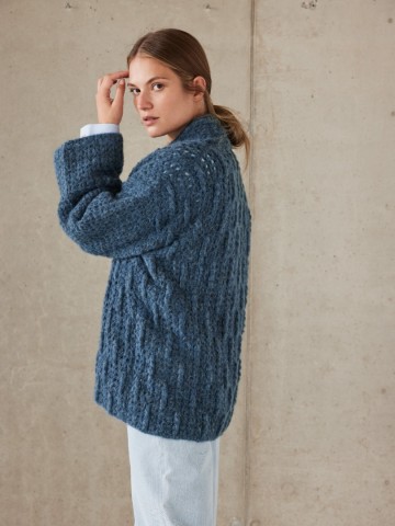 Alpaca air ii gehaakt vest 2