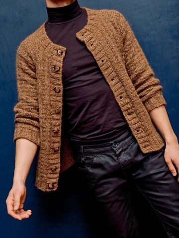 Baby lama heren vest