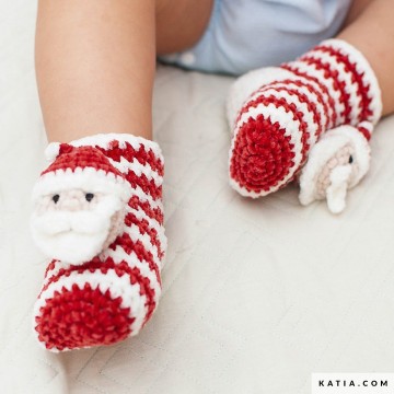 Baby sokjes kerstman