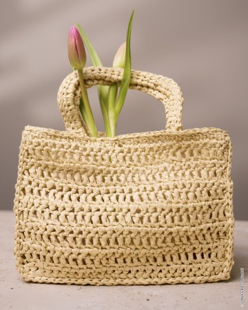 Bast paper bag