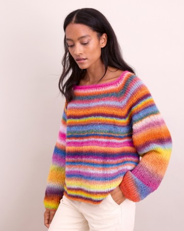 Candy top down trui