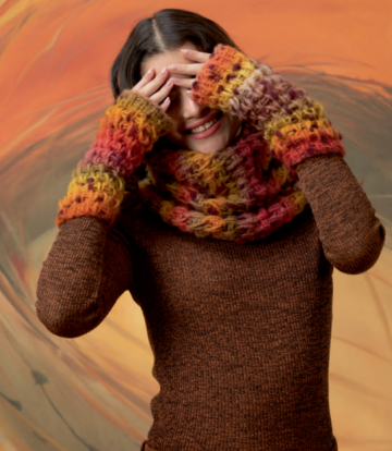 Cloud tweed col  armwarmers 0