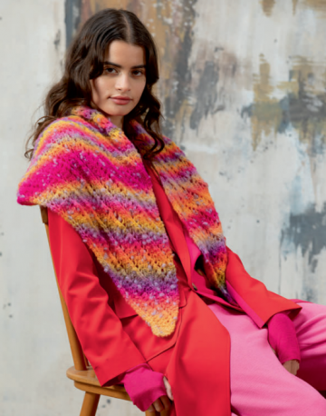 Cloud tweed opmslagdoek