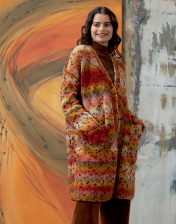 Cloud tweed vest met zakken