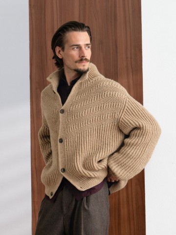 Cool merino big heren vest