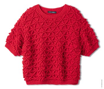 Cool merino noppen truitje v