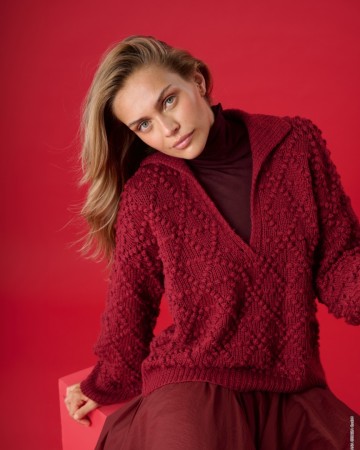 Cool merino trui noppen