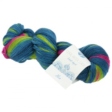 Cool wool lace hand dyed 803