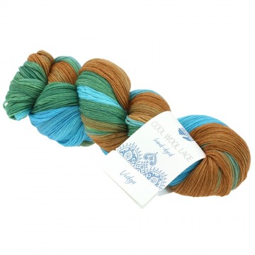 Cool wool lace hand dyed 806