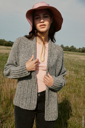 Country fine tweed vest