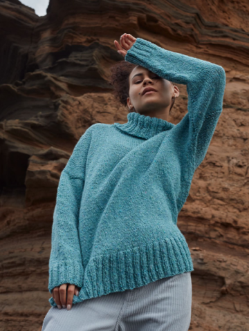 Donegal tweed  trui odessa