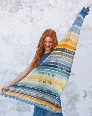 Fair cotton infinity sjaal