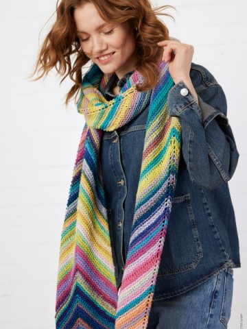 Farfalla sjaal met driehoeken 2