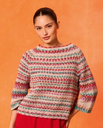 Gomitolo california gehaakte trui