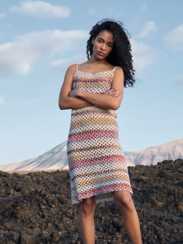 Gomitolo hippie gehaakte jurk