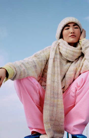 Hazy muts en sjaal 0