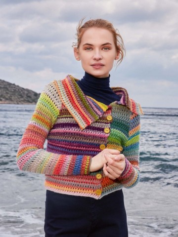 Infinity gebreid vestje