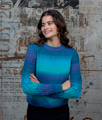 Lovis trui met ajour mouw