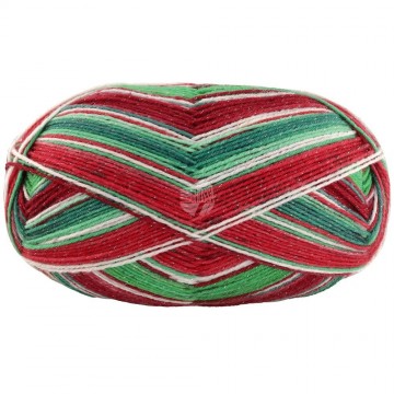 Meilenweit 6 fach merino christmas lurex 627