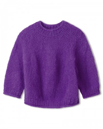 Mohair di gio top down trui v