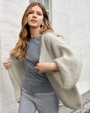 Mohair di gio vest