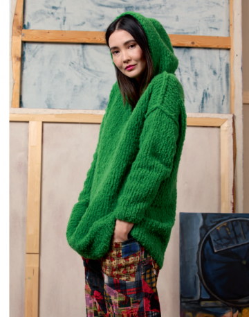 Phoenix trui met muts