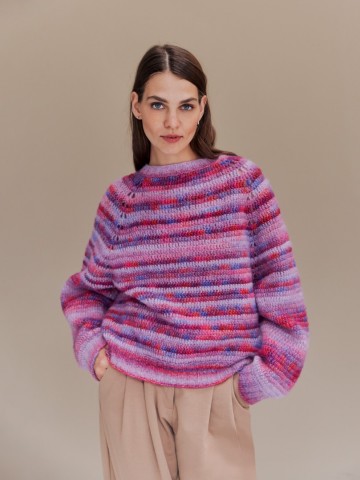 Picasso gehaakte top down trui