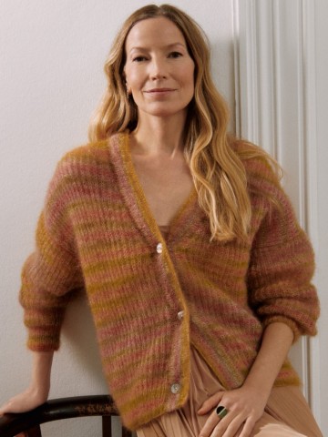 Silhair print vest model 10