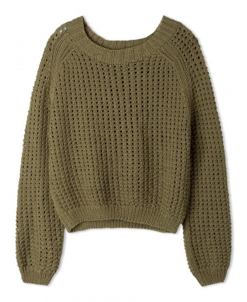 Tessera trui met gaatjes motief v