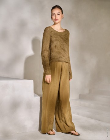 Tessera trui met gaatjes motief