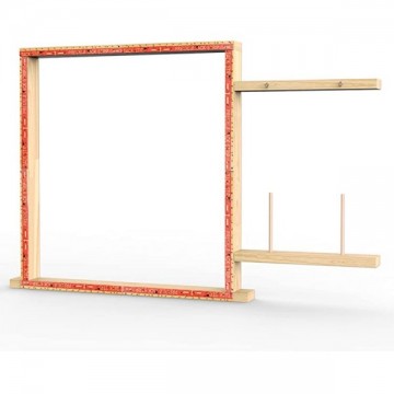 Tufting frame