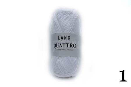 aiguille Force 3-4 Lang Yarns Quattro 148-LL 120m/50g